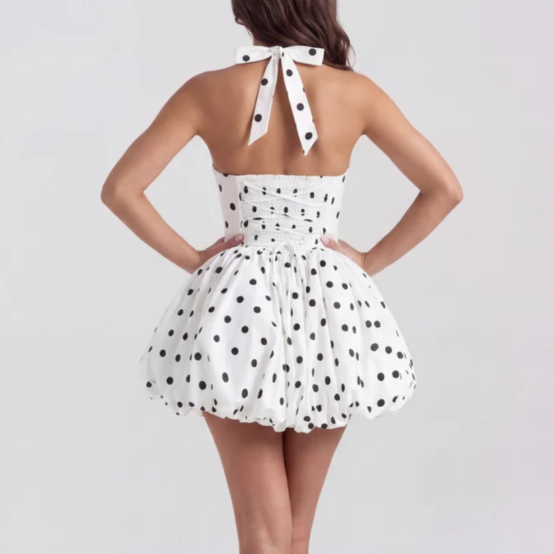 Bubble Dot Mini Dress