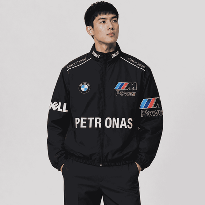 Tricolour Grid Team Jacket