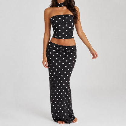 Noirelle Dot Column Set