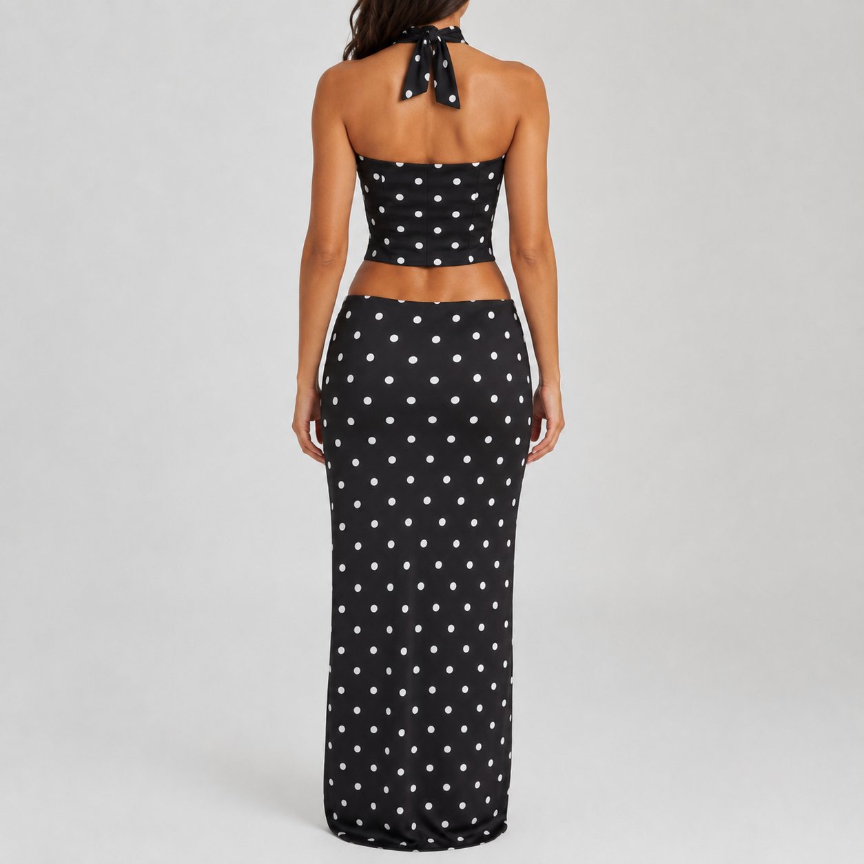Noirelle Dot Column Set