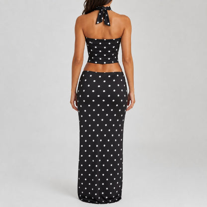 Noirelle Dot Column Set