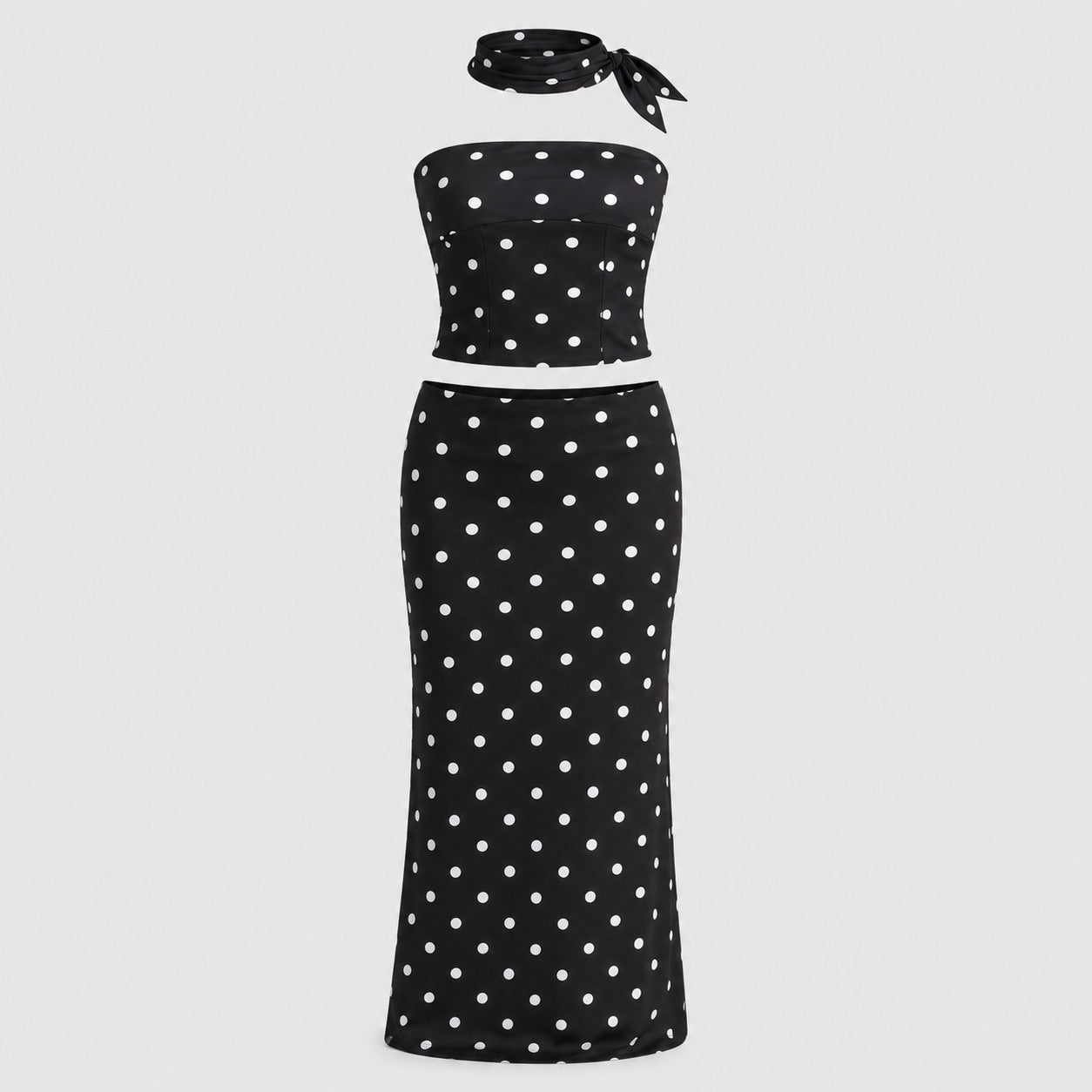 Noirelle Dot Column Set