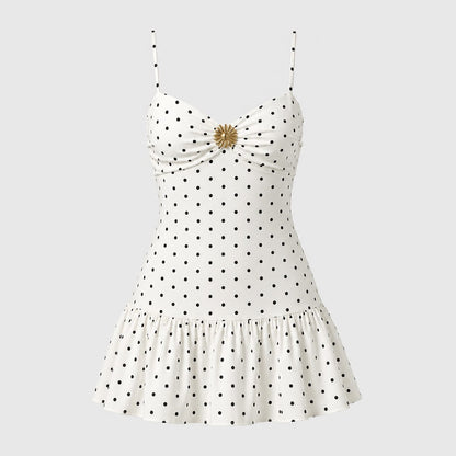 Marivelle Dot Mini Dress
