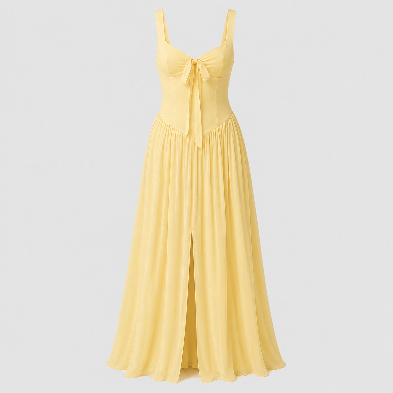 Élysienne Bow Maxi Dress