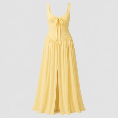 Élysienne Bow Maxi Dress