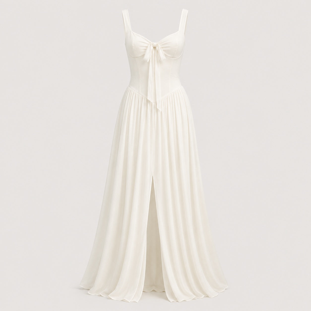 Élysienne Bow Maxi Dress