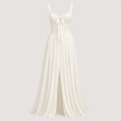 Élysienne Bow Maxi Dress
