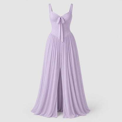 Élysienne Bow Maxi Dress