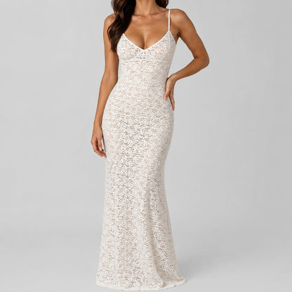 Lacéryn Column Gown Maxi Dress