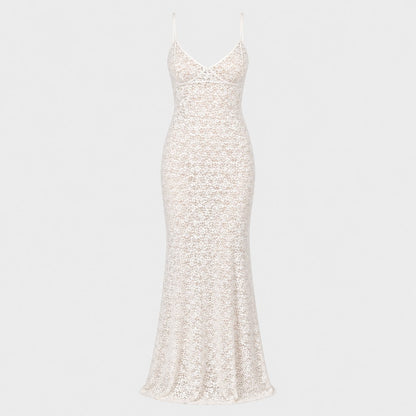 Lacéryn Column Gown Maxi Dress