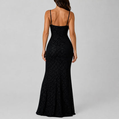 Lacéryn Column Gown Maxi Dress