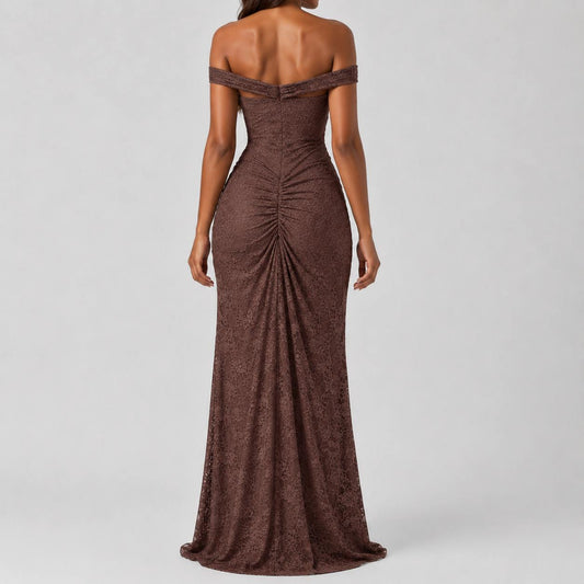 Vespera Lace Siren Gown Maxi Dress