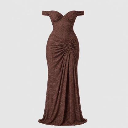 Vespera Lace Siren Gown Maxi Dress