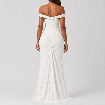 Vespera Lace Siren Gown Maxi Dress