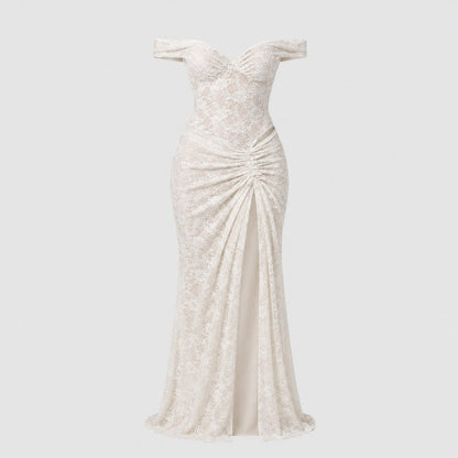 Vespera Lace Siren Gown Maxi Dress