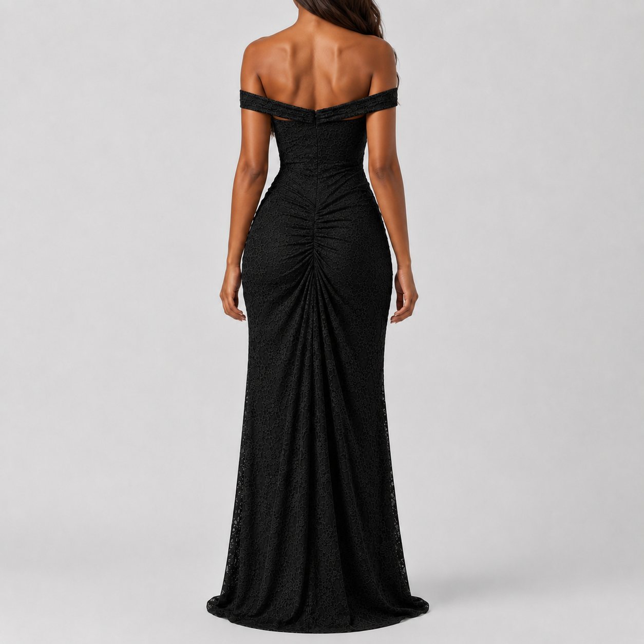 Vespera Lace Siren Gown Maxi Dress
