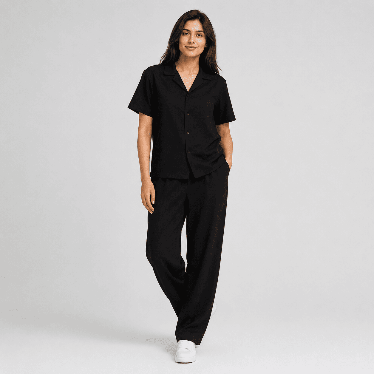 Noir Cuban Shirt