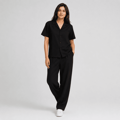 Noir Cuban Shirt