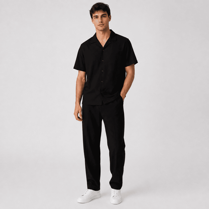 Noir Cuban Shirt