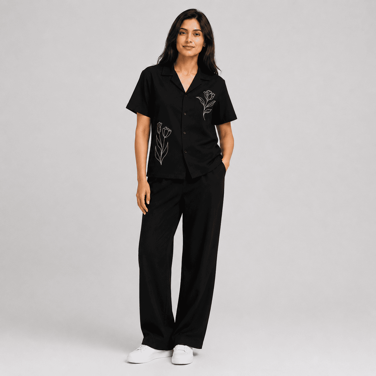 Noir Cuban Shirt