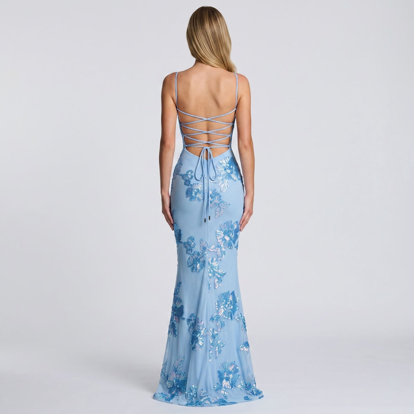 Bloom Mermaid Maxi Dress