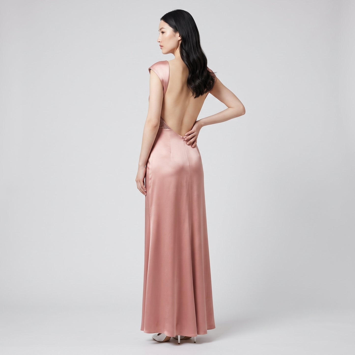 Crystal Bodice Maxi Dress