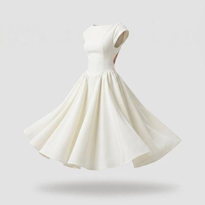 Sculpt Swing Midi Dress