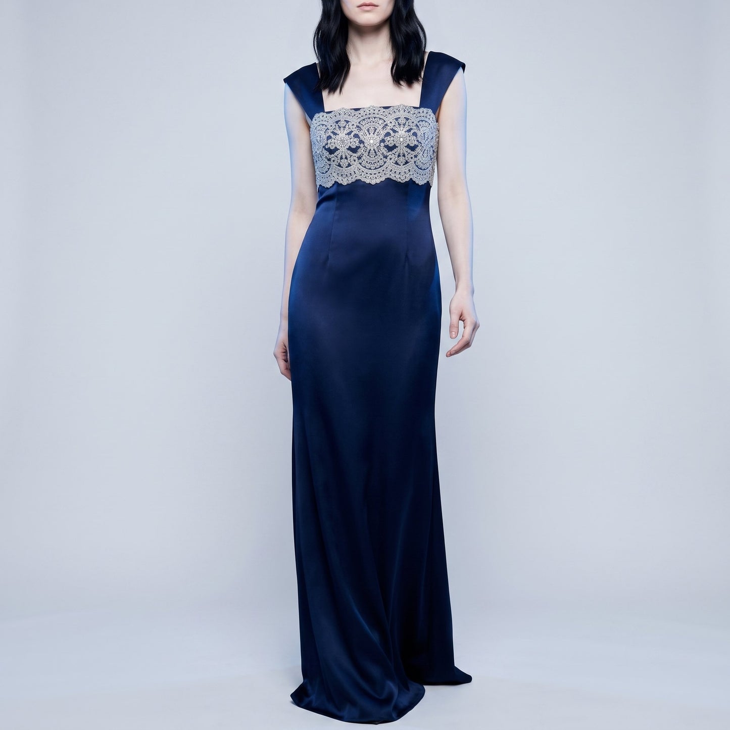 Crystal Bodice Maxi Dress