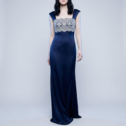 Crystal Bodice Maxi Dress