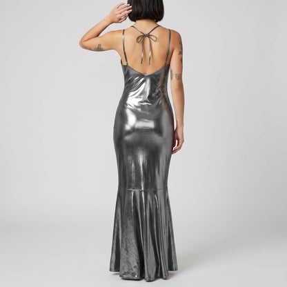 Mercury Mermaid Maxi Dress