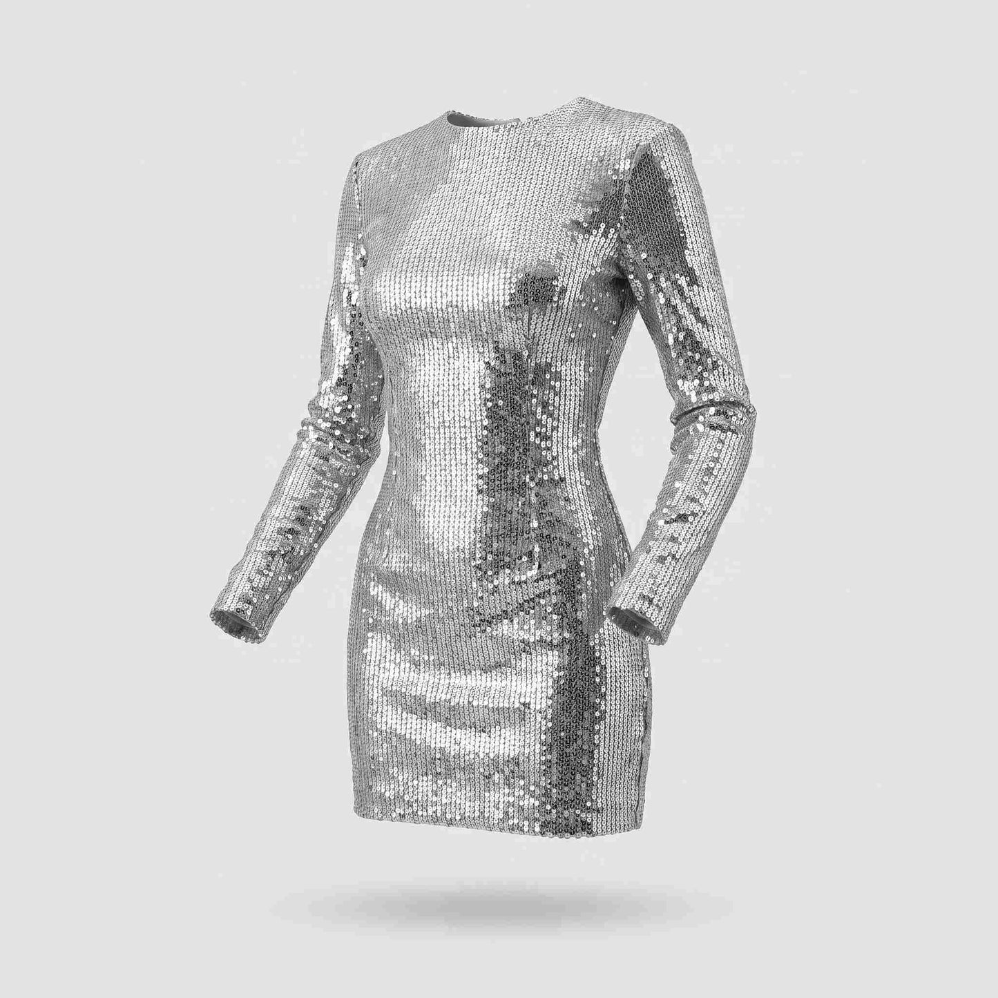 Starlit Sequin Mini Dress