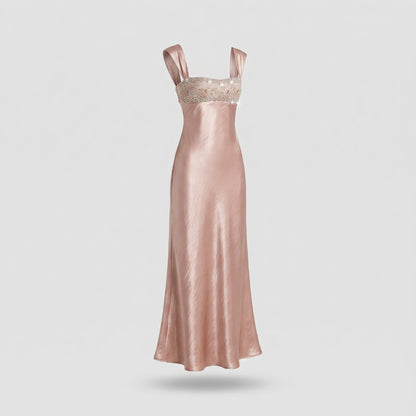 Crystal Bodice Maxi Dress