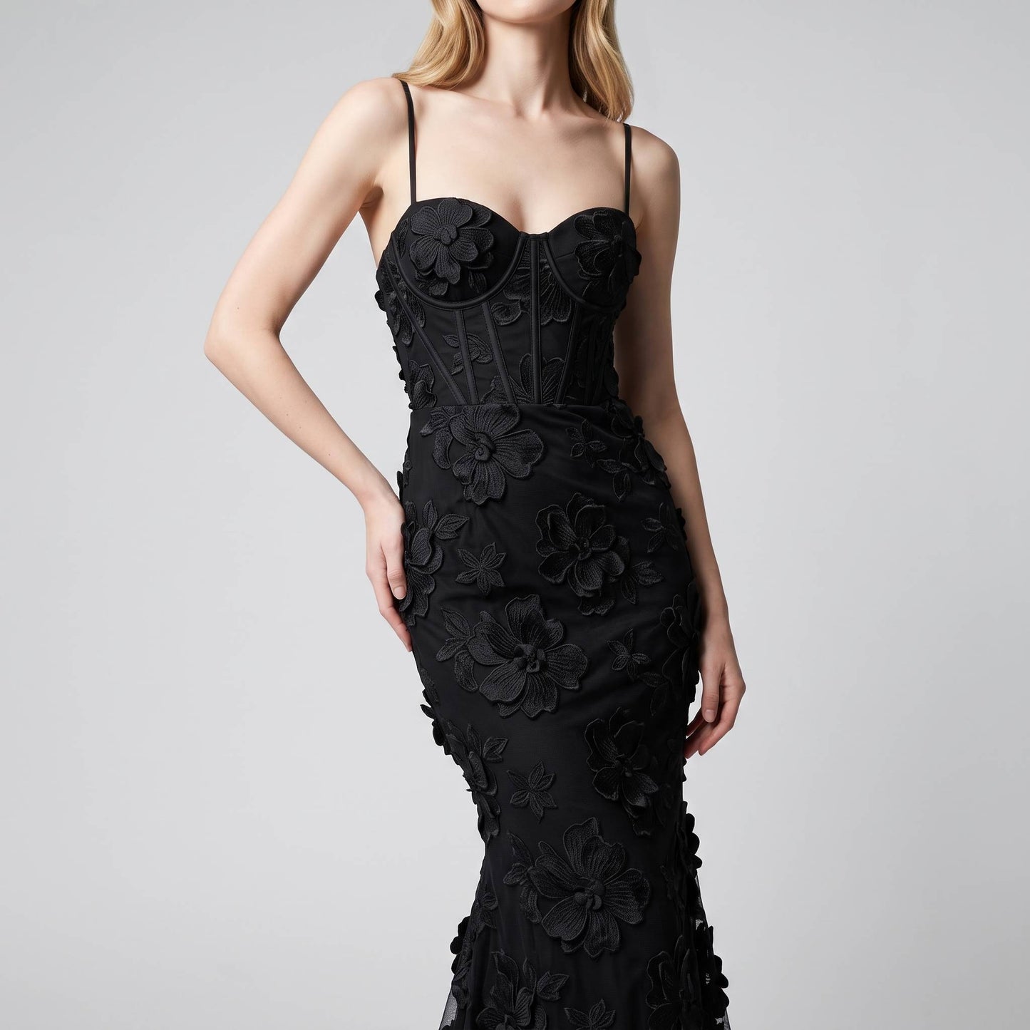Bloom Mermaid Maxi Dress