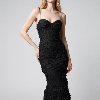 Bloom Mermaid Maxi Dress