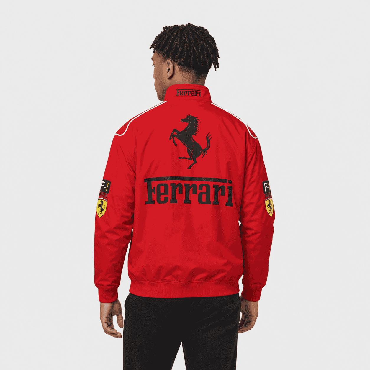 Scarlet Grid Pitlane Jacket