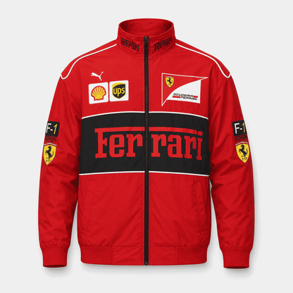 Scarlet Grid Pitlane Jacket