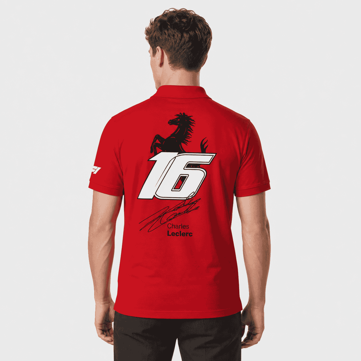 Scarlet Sixteen Performance Polo