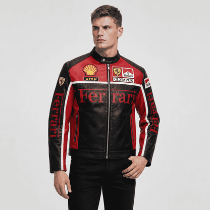 Crimson Paddock Leather Jacket
