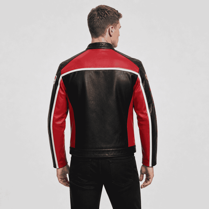 Crimson Paddock Leather Jacket