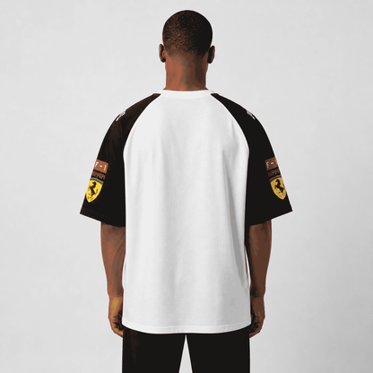 Ivory Pitlane Oversized Tee