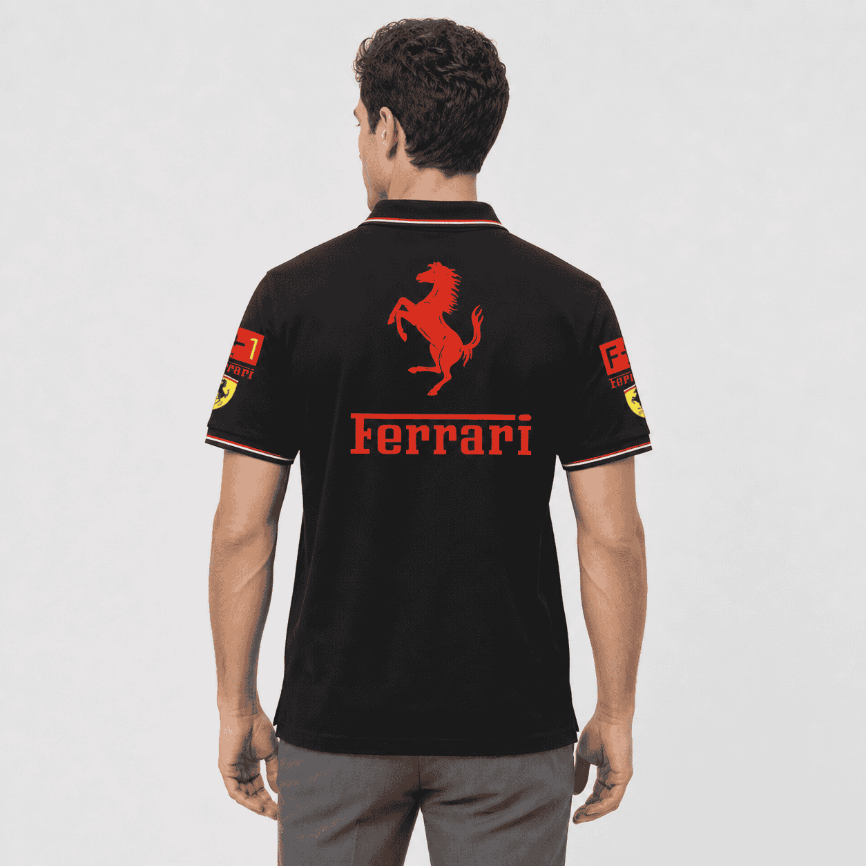 Midnight Stallion Racing Polo