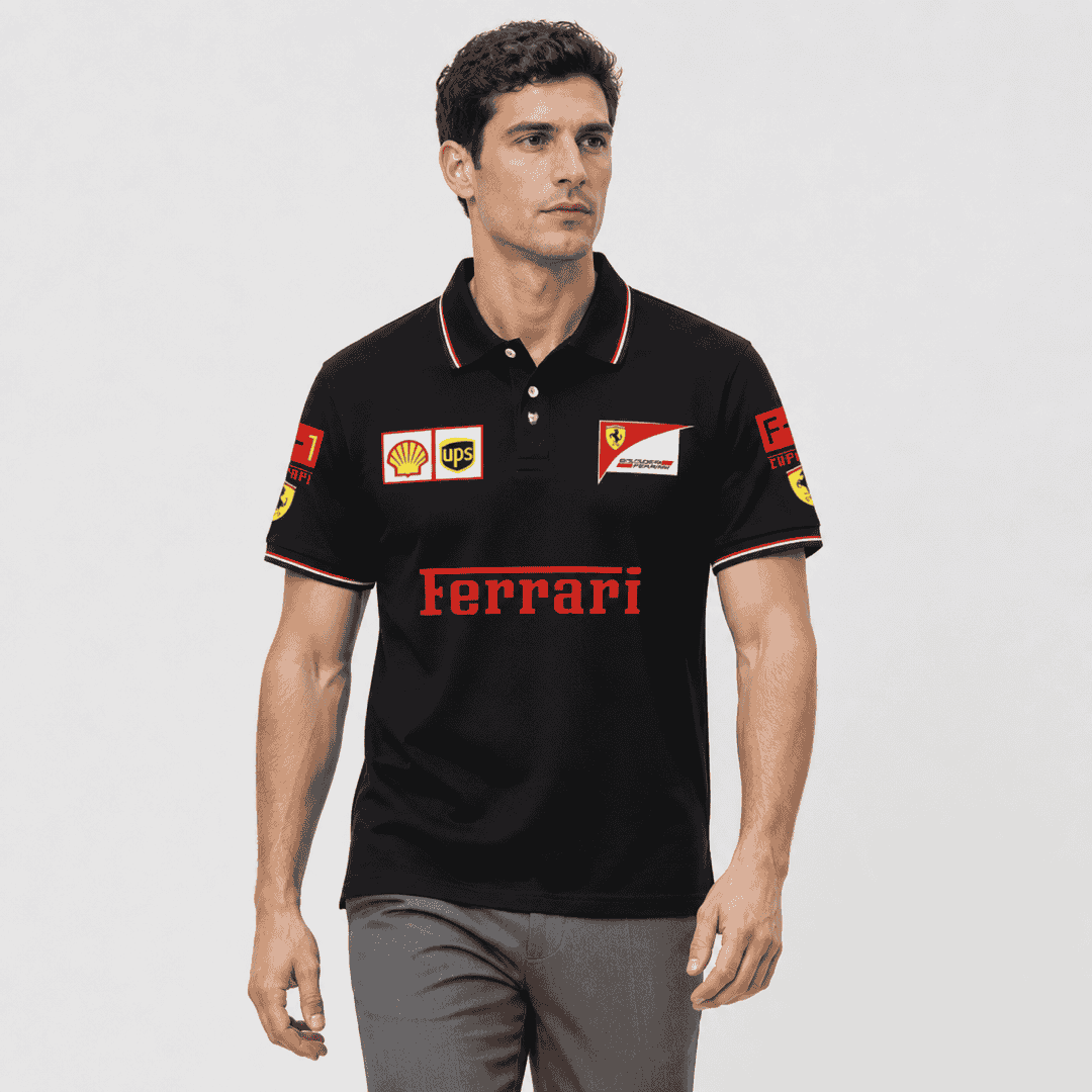 Midnight Stallion Racing Polo