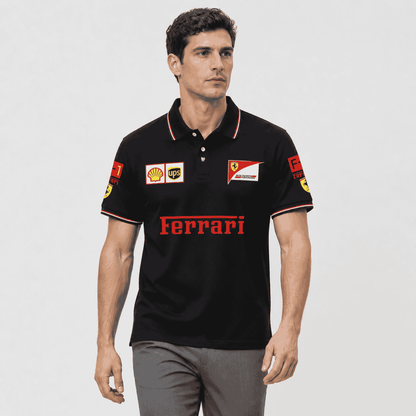 Midnight Stallion Racing Polo