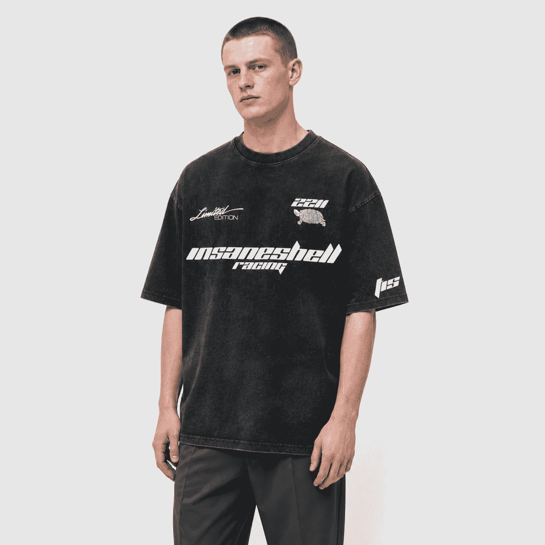 Asphalt Velocity Oversized Tee