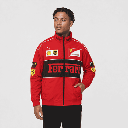 Scarlet Grid Pitlane Jacket